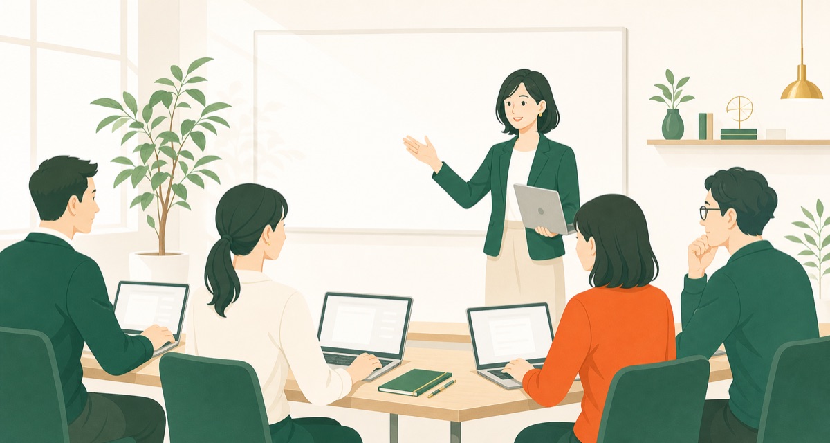 Winスクールの学習イメージ（編集部作成イラスト）